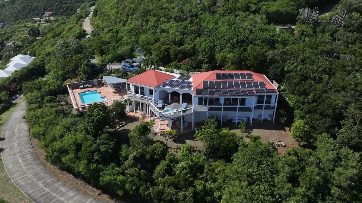 Stunning Pool And Hot Tub Villa With Big Views Cruz Bay