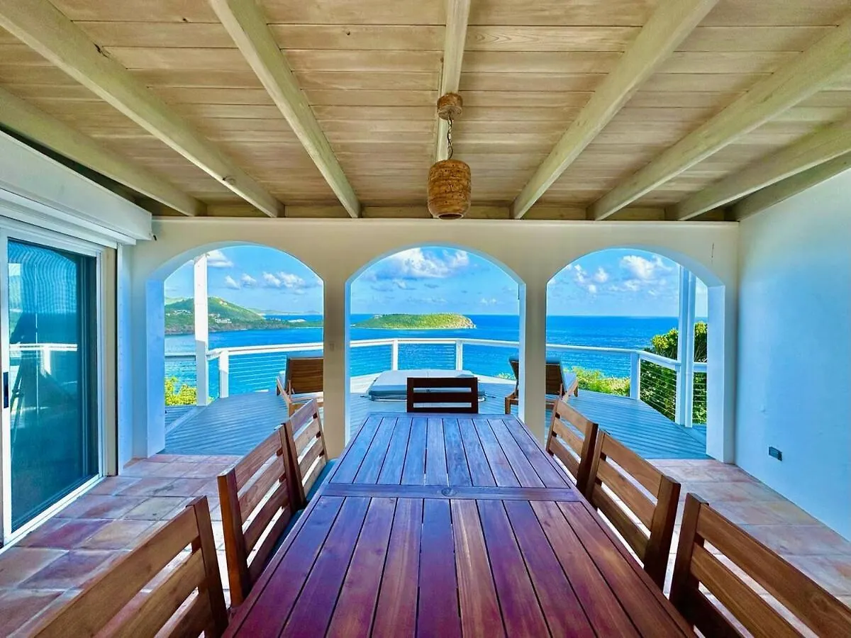 Stunning Pool And Hot Tub Villa With Big Views Cruz Bay